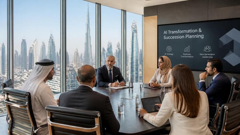 The $1 Trillion Readiness Gap: Why 78% of GCC Family Businesses Are Unprepared for the AI-Powered Succession Wave